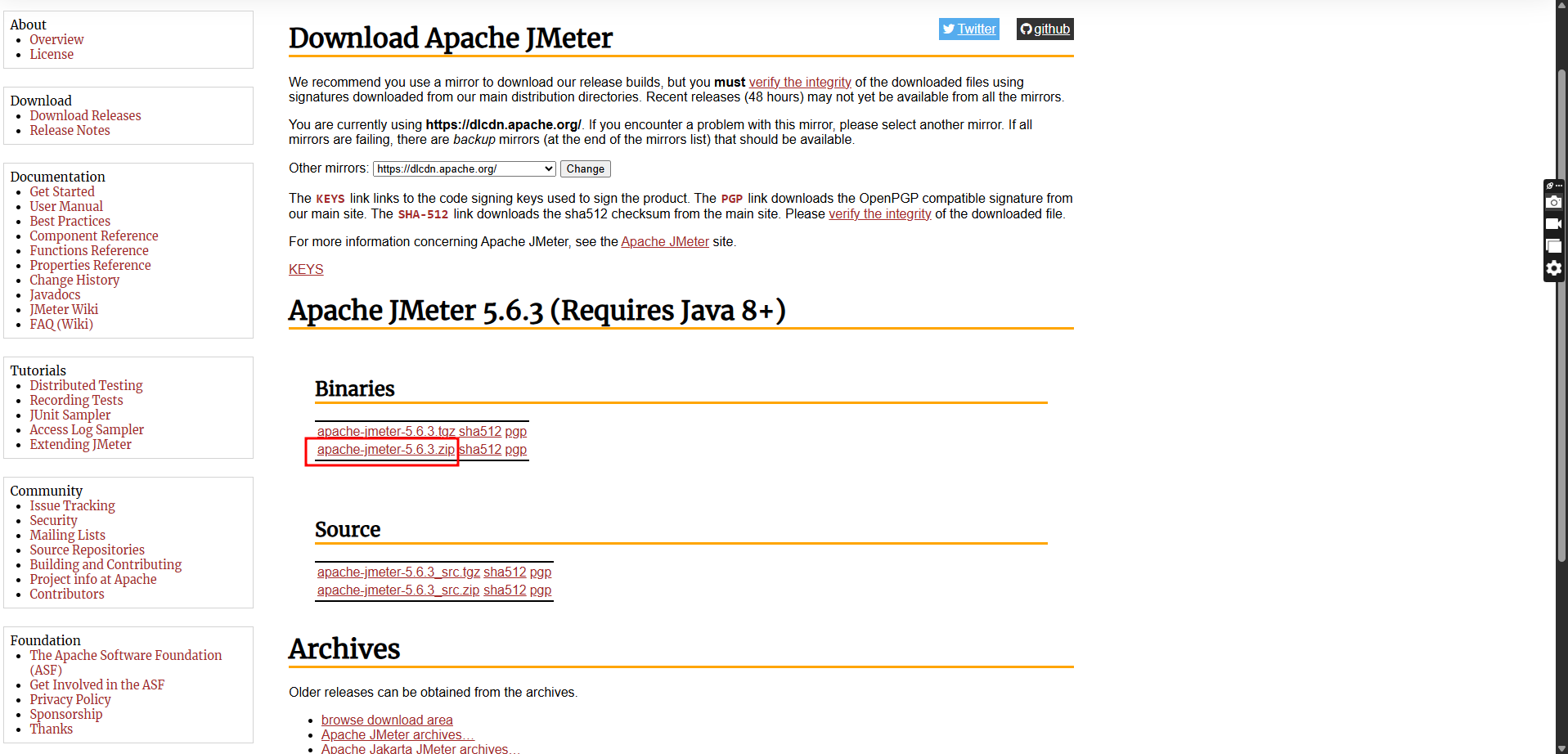 JMeter Download